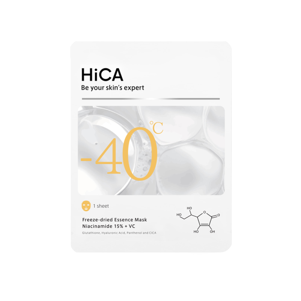 HiCA フリーズドライエッセンスマスク ナイアシンアミド15%+VC